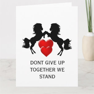 Medvetenhet om leukemi Dont Ge Up Mamma Kort