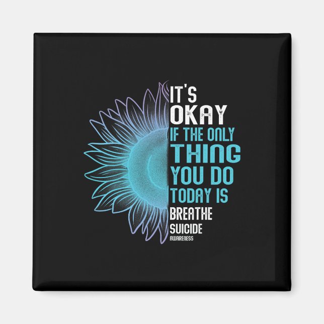 Medvetenhet om Lila och målning för förebyggande a Magnet (Framsidan)