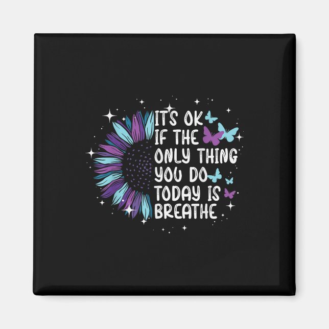 Medvetenhet om Lila och målning för förebyggande a Magnet (Framsidan)