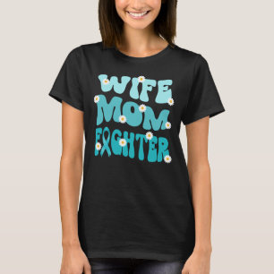 Medvetenhet om livmoderhalscancer hos hustru i mam t shirt