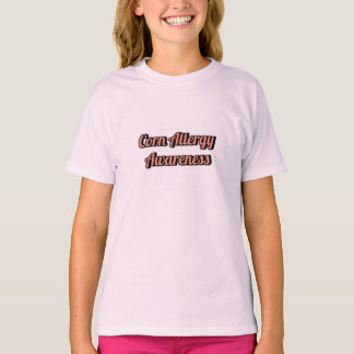 Medvetenhet om majsallergi hos barn t shirt