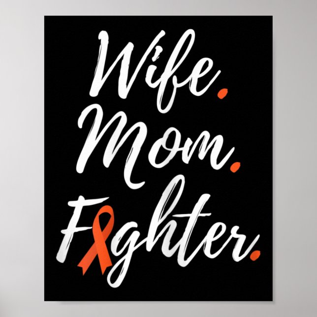 Medvetenhet om Mamma Fighter RSD Crps Poster (Framsidan)