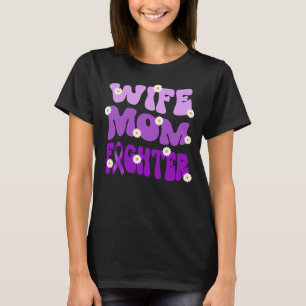Medvetenhet om mamma-hustru-kombattant lupus t shirt