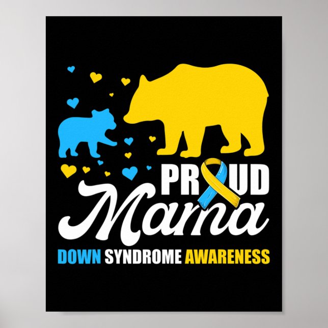 Medvetenhet om Mamma nedåt Poster (Framsidan)