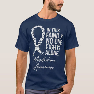 Medvetenhet om mesoteliom i denna familj ingen t shirt