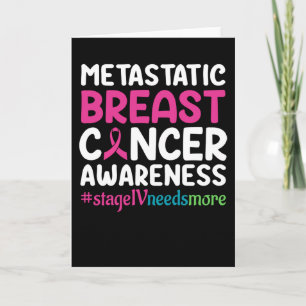 Medvetenhet om metastaserad bröstcancer kort