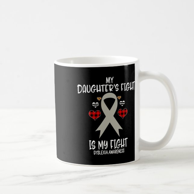 Medvetenhet om min dotters kamp är min kamp Mamma Kaffemugg (Höger)