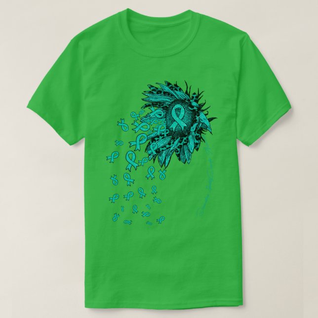 Medvetenhet om missfärgning av identitet t shirt (Design framsida)