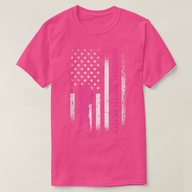 Medvetenhet om mödrars psykiska hälsa 3135 t shirt (Design framsida)