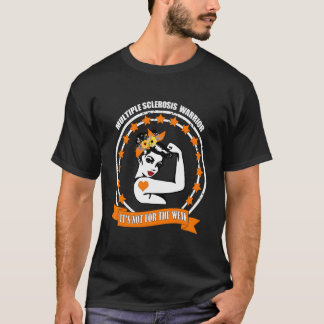 Medvetenhet om Multipel Skleros MS Krigarmamma Stö T Shirt