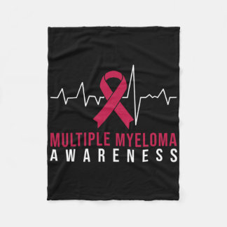 Medvetenhet om multipelt myelom fleecefilt