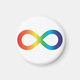 Medvetenhet om neurodiversitet Erkännande regnbåge Magnet