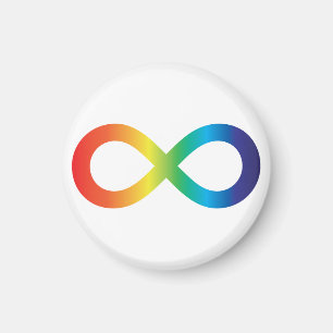 Medvetenhet om neurodiversitet Erkännande regnbåge Magnet