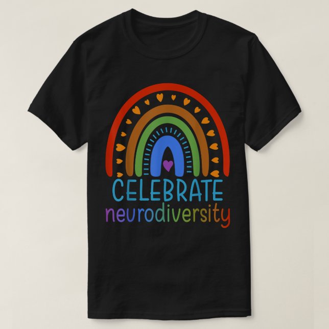 Medvetenhet om neurodiversitet vid psykisk hälsa 5 t shirt (Design framsida)