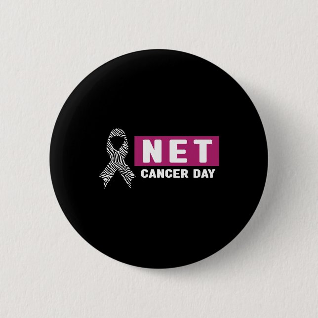 Medvetenhet om neuroendokrin cancer - World NET Ca Knapp (Framsida)