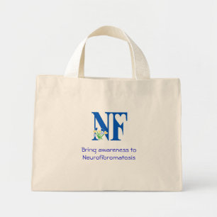 Medvetenhet om neurofibromatos mini tygkasse