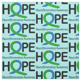 Medvetenhet om neurofibromatos Ribbon Hope Tyg