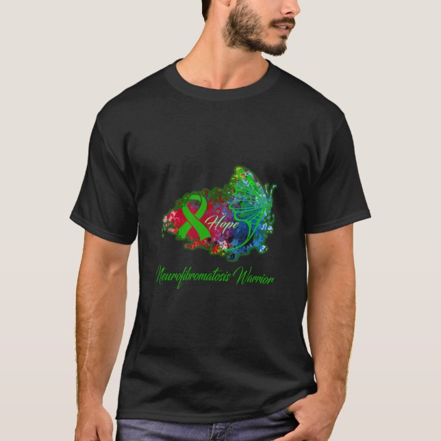 Medvetenhet om neurofibromatos t shirt (Framsida)