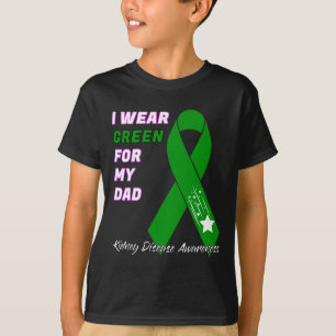 Medvetenhet om njursjukdom Dialys Transplant Patie T Shirt
