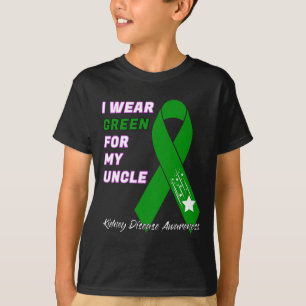 Medvetenhet om njursjukdom Dialys Transplant Patie T Shirt