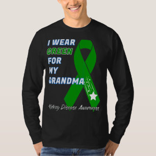 Medvetenhet om njursjukdom Dialys Transplant Patie T Shirt