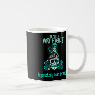 Medvetenhet om njursjukdom Hennes kamp är min kamp Kaffemugg
