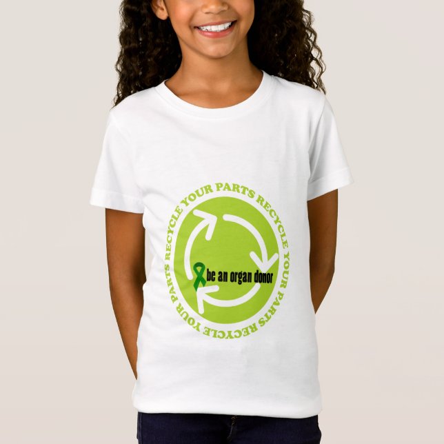 Medvetenhet om organdonation t-shirt (Framsida)
