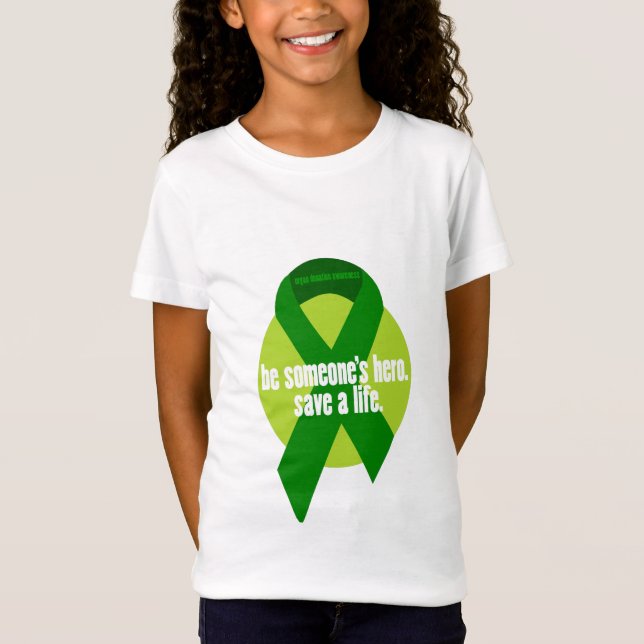 Medvetenhet om organdonation tee (Framsida)