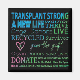 Medvetenhet om organtransplantation Magnet