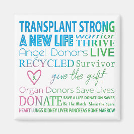 Medvetenhet om organtransplantation Magnet