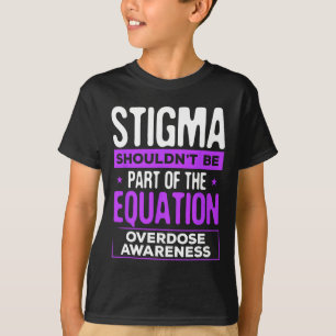 Medvetenhet om överdos Styrka är att kämpa med lee T Shirt