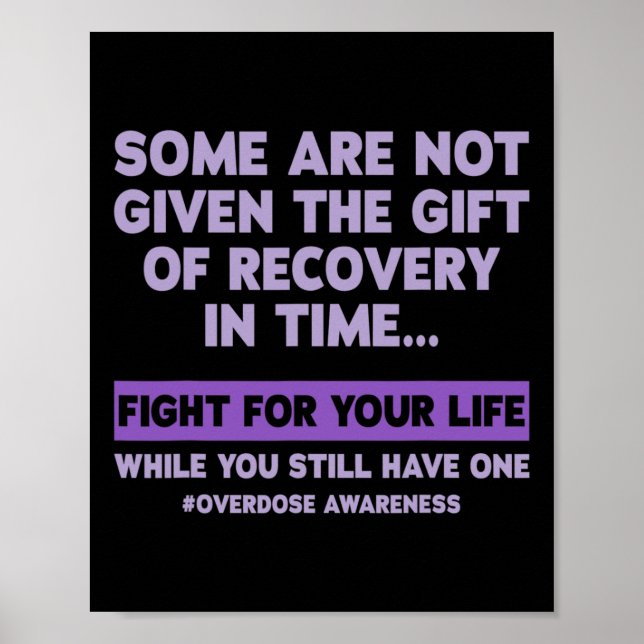Medvetenhet om överdosåterhämtning poster (Framsidan)