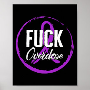 Medvetenhet om överdosering i augusti överdos band poster