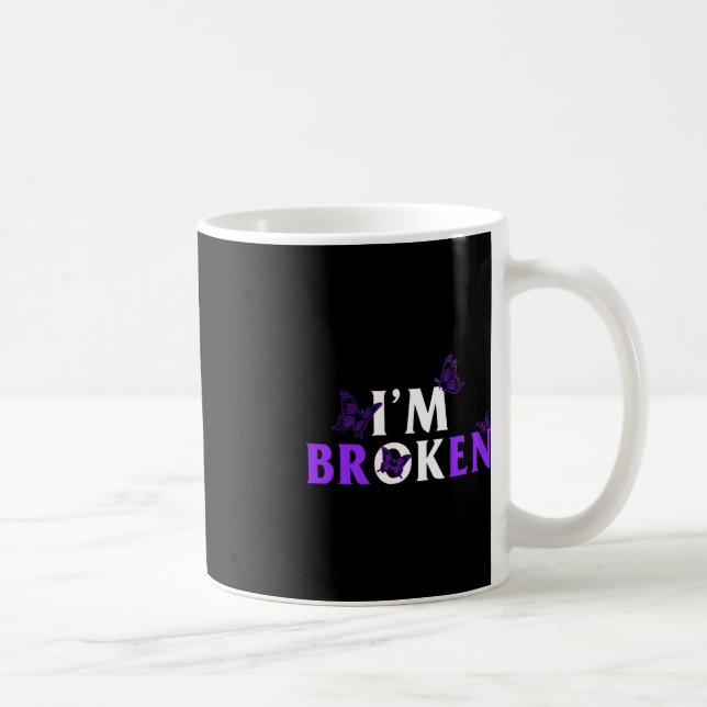 Medvetenhet om överdosering Läkemedelsmissbruk Mån Kaffemugg (Höger)
