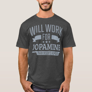 Medvetenhet om Parkinsons sjukdom för dopamin T Shirt