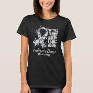 Medvetenhet om Parkinsons sjukdom i familjestöd T Shirt