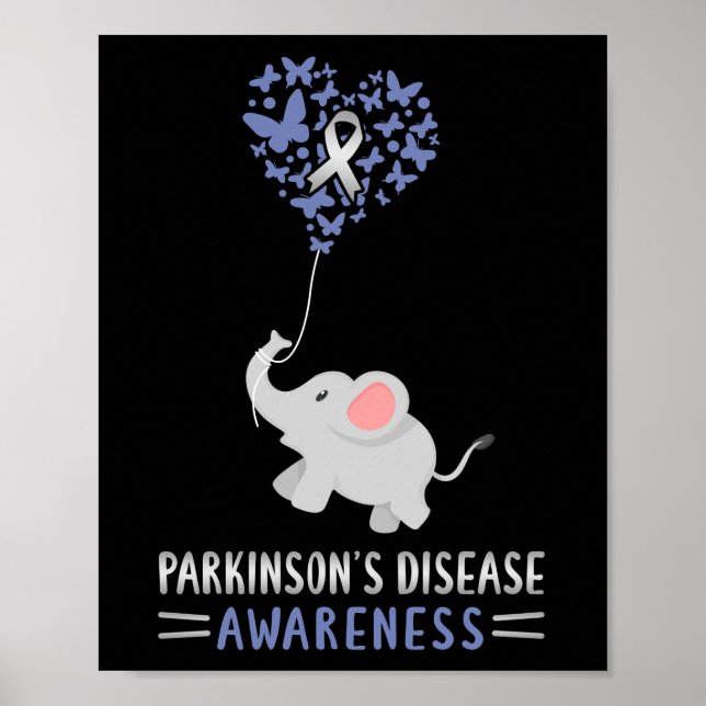 Medvetenhet om Parkinsons sjukdom Mental Sjukdom Poster (Framsidan)