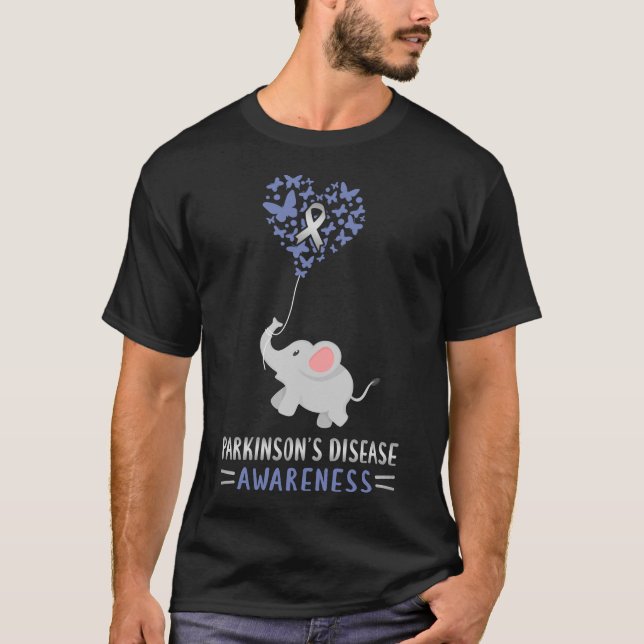 Medvetenhet om Parkinsons sjukdom Mental Sjukdom T Shirt (Framsida)