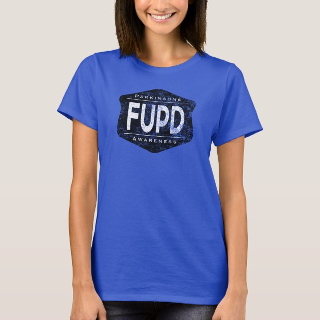 Medvetenhet om Parkinsons sjukdom T Shirt (Framsida)