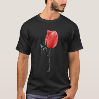 Medvetenhet om Parkinsons sjukdom Tulip April Mont T Shirt