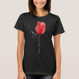 Medvetenhet om Parkinsons sjukdom Tulip April Mont T Shirt