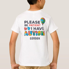 Medvetenhet om personlig, var snäll och ta tålamod t shirt