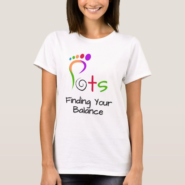 Medvetenhet om postural ortostatiskt syndrom (POTS T Shirt (Framsida)