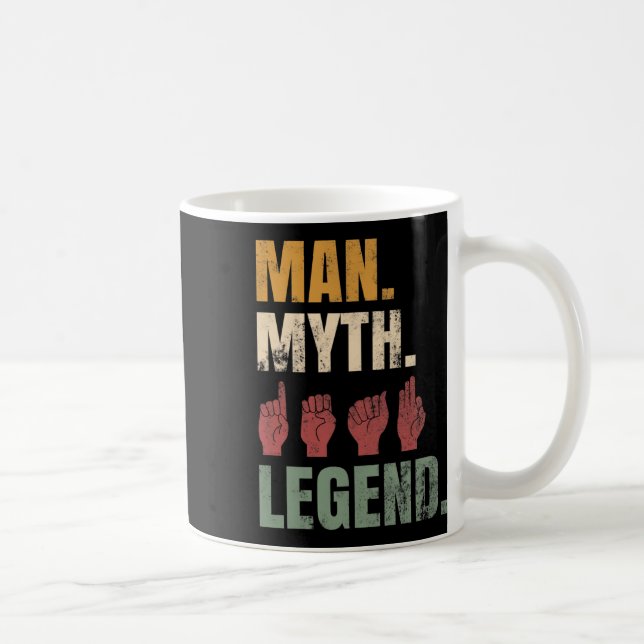 Medvetenhet om pride och hörselbortfall Döv Kaffemugg (Höger)