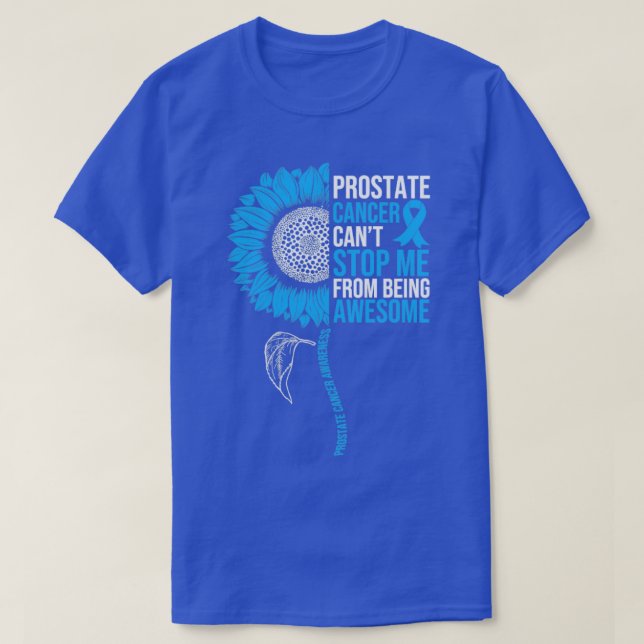 Medvetenhet om prostatacancer Solros2 T Shirt (Design framsida)