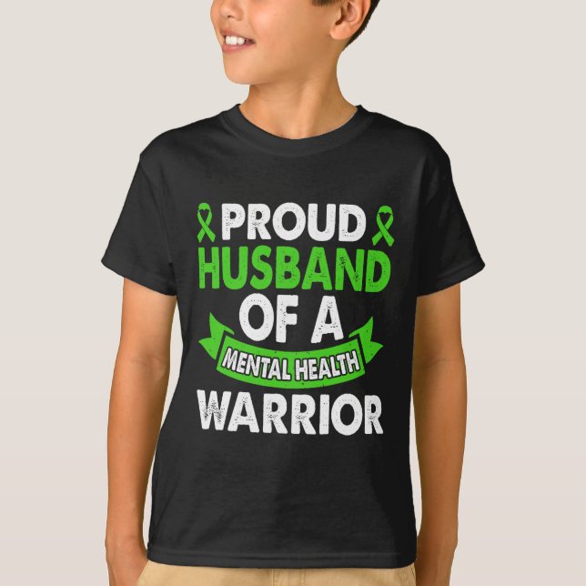 Medvetenhet om psykiatrisk hälsa t shirt (Framsida)