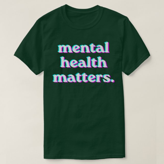 Medvetenhet om psykisk hälsa 4620 2150 t shirt (Design framsida)