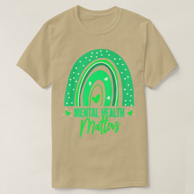 Medvetenhet om psykisk hälsa för kvinnor Ki T Shirt (Design framsida)