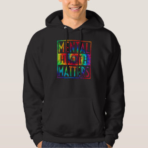 Medvetenhet om psykisk hälsa hoodie