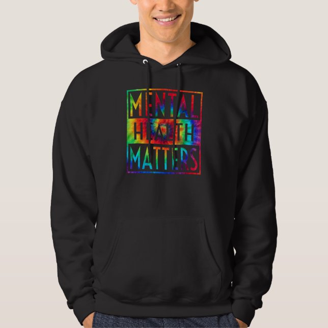Medvetenhet om psykisk hälsa hoodie (Framsida)
